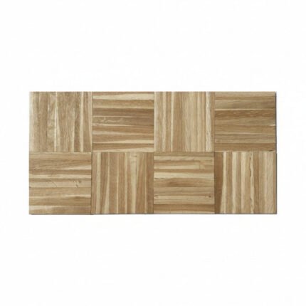 Mosaikparkett Eiche Gestreift 8 mm - Würfelverband